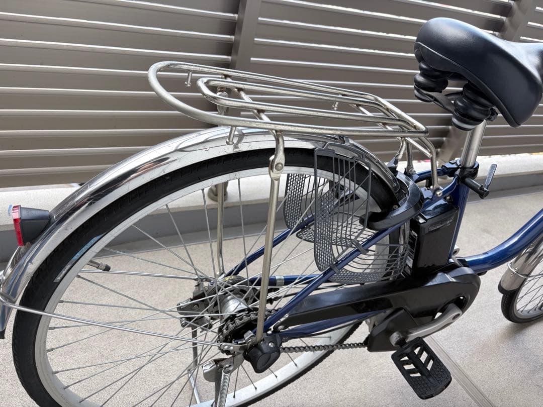 【美品】パナソニック電動アシスト自転車 屋内保管 走行少なめ 付属品あり