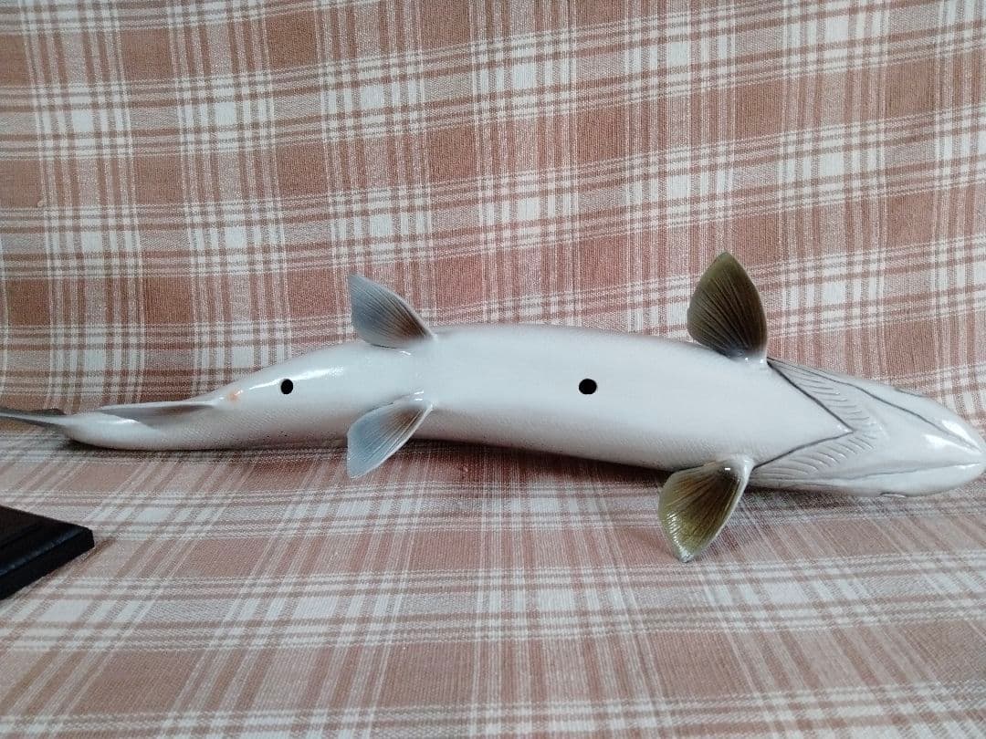 ハンドメイド　46cmイトウ 魚模型　フィギュア　レプリカ　怪魚　釣り