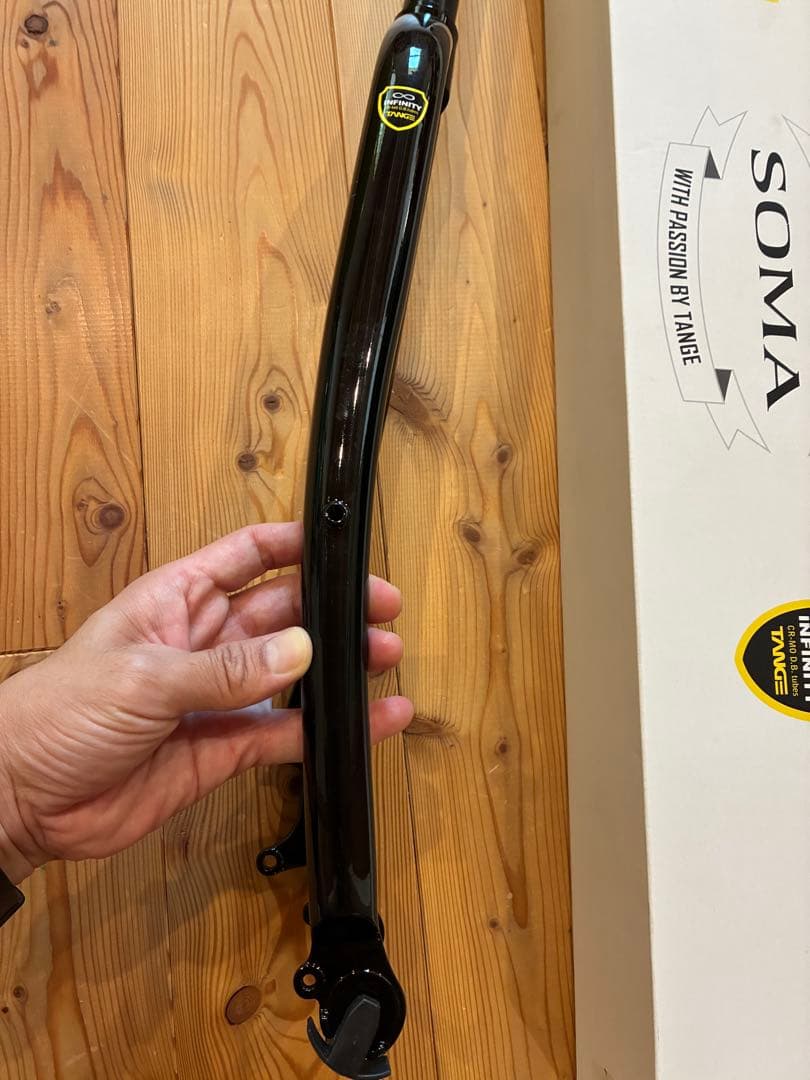soma26インチクロモリmtbフォーク　ディスクブレーキQR