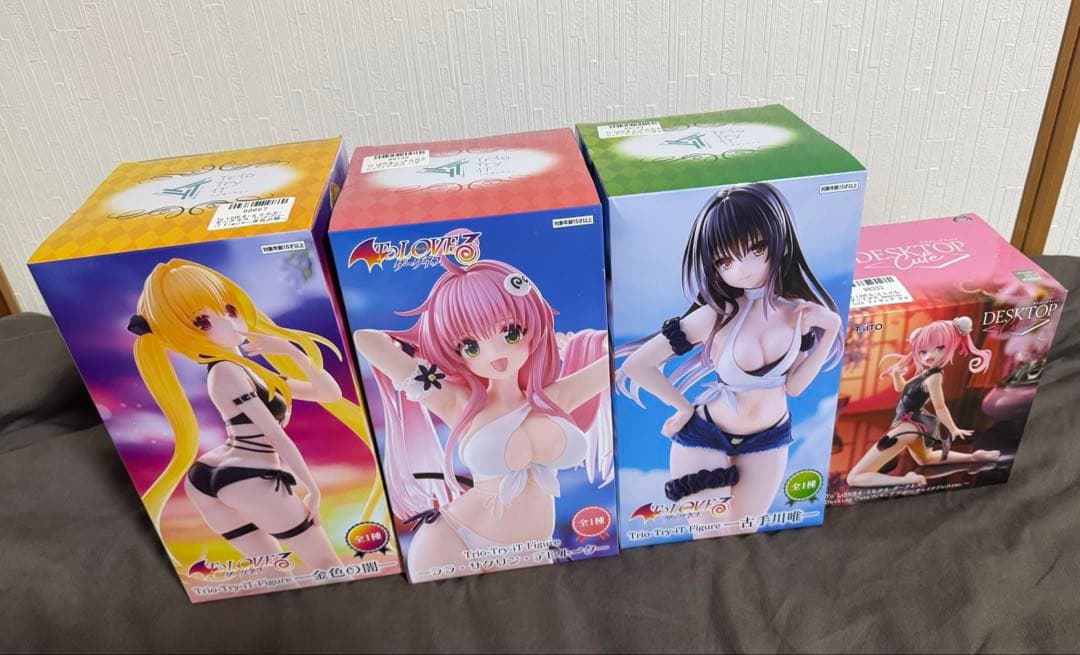 ToLOVEる フィギュア 4点セット