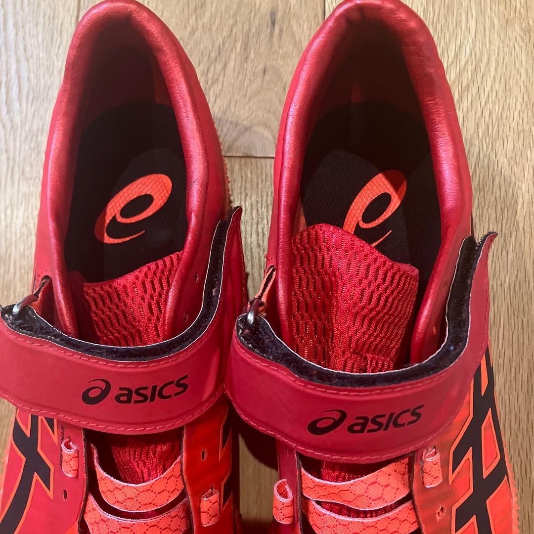 asics ハイジャンププロ2（L）スパイクシューズ オレンジ　27.5cm陸上