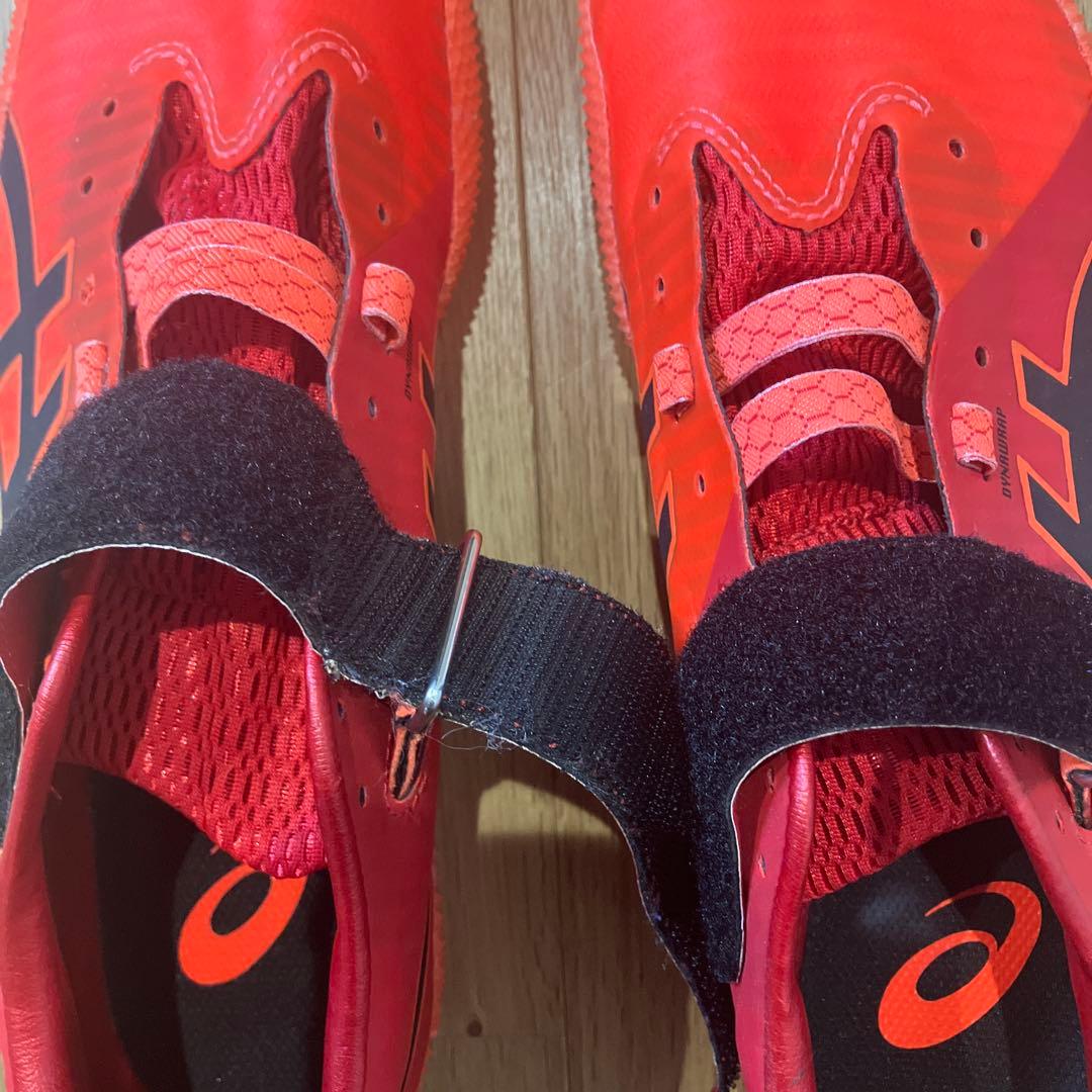 asics ハイジャンププロ2（L）スパイクシューズ オレンジ　27.5cm陸上