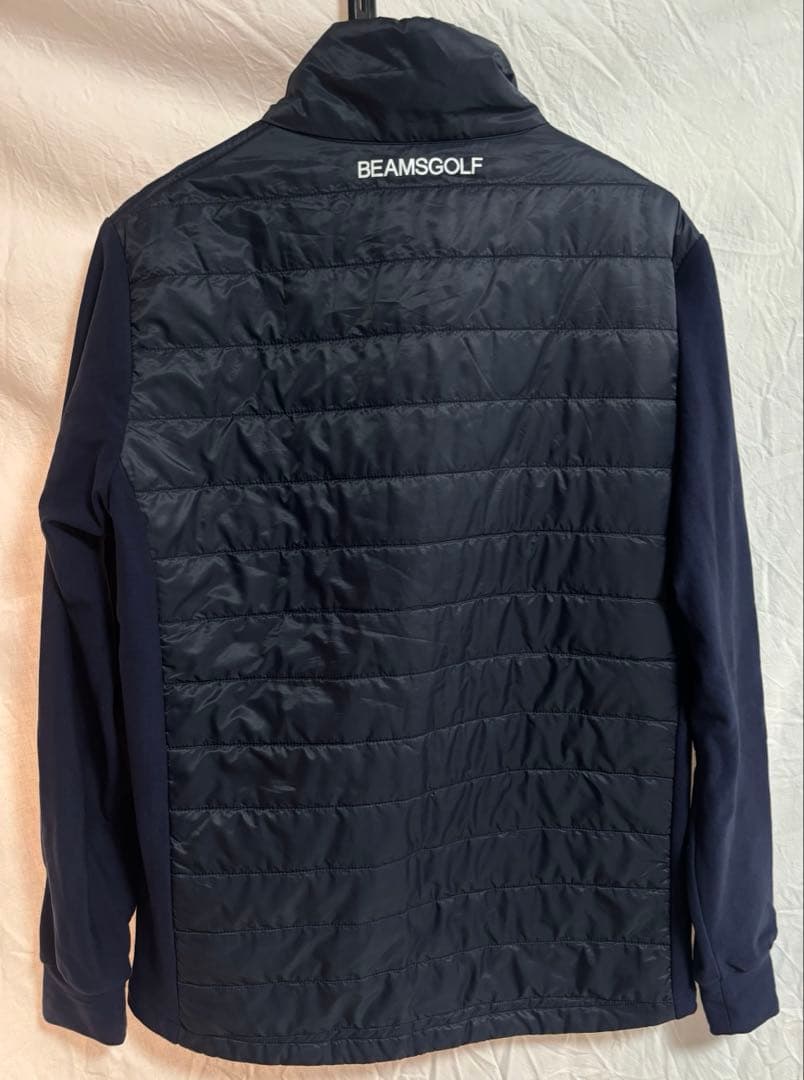 BEAMS GOLF ビームスゴルフ スター 中綿ブルゾン ネイビー XLサイズ