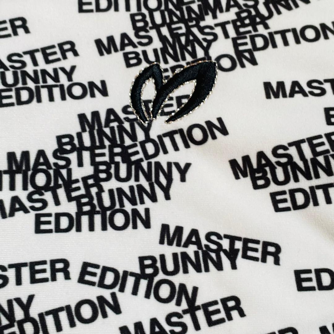 MASTER BUNNY マスターバニーエディション 長袖ポロシャツ 総柄