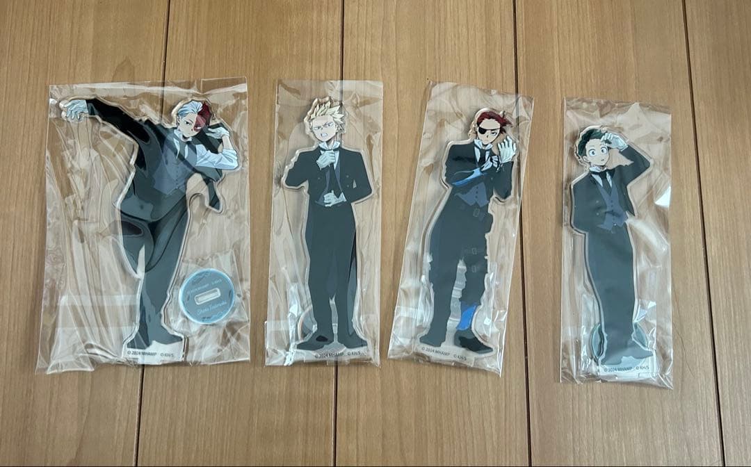 ヒロアカ ユアネクスト 特典 アクスタ 缶バッジ キャンバス クリアファイル