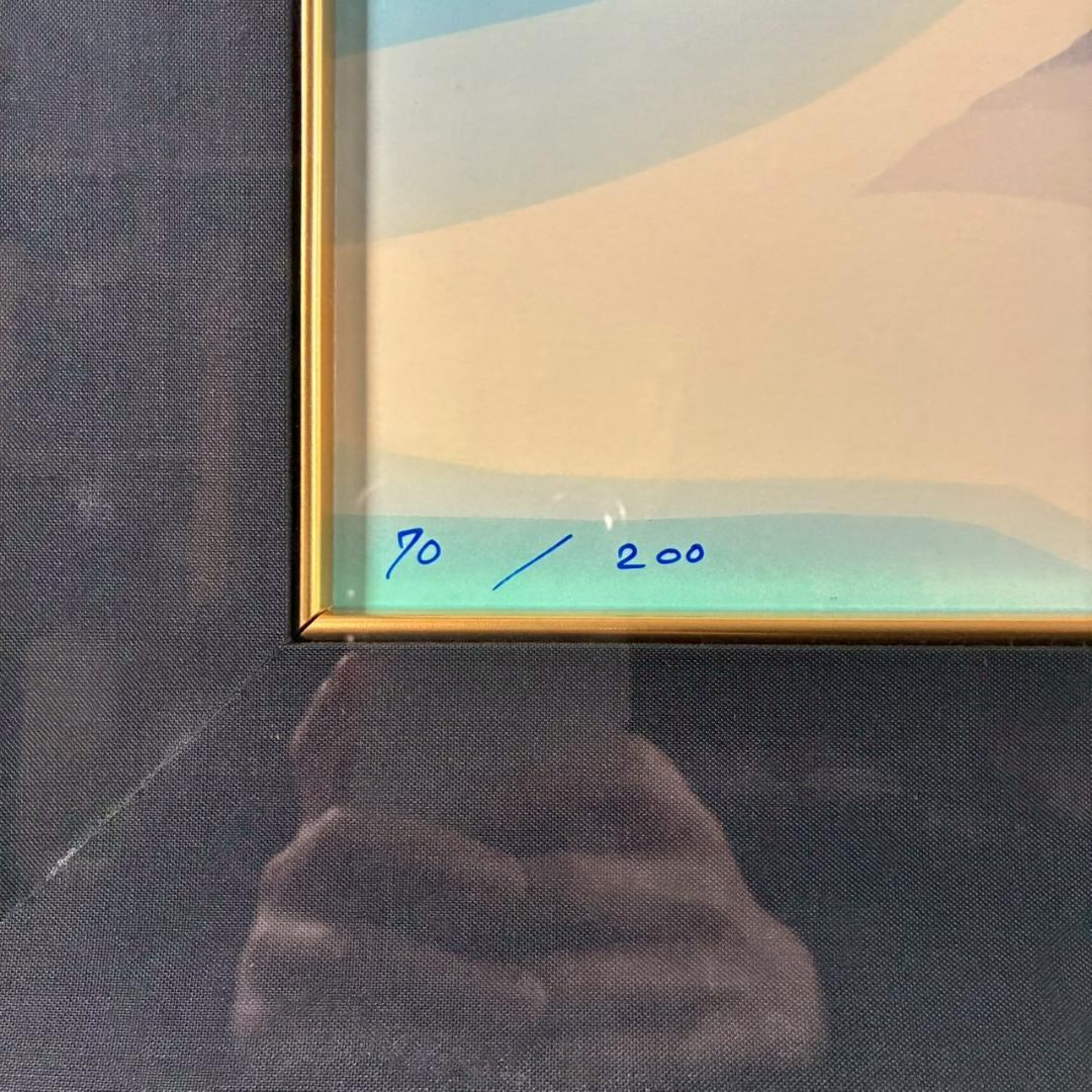 美品 アイベン・アール「ビューティ～」シルクスクリーン 特大作 サイン・証明書有