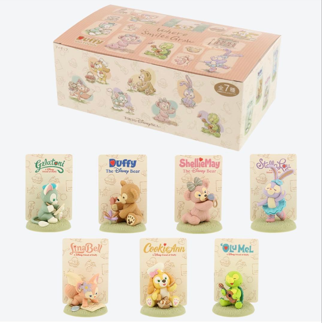 【新品未開封品】ダッフィー&フレンズ フィギュア コンプリートBOX