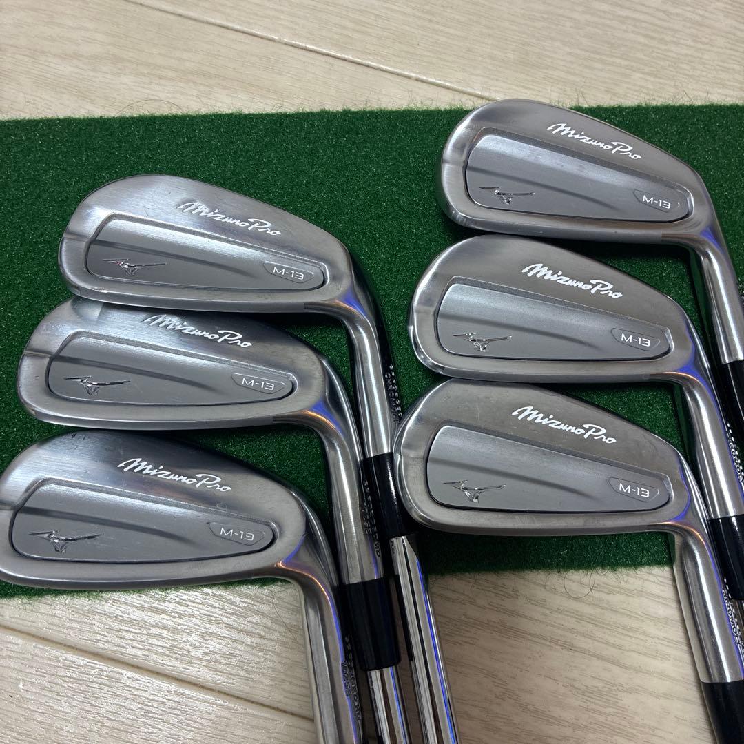 美品　Mizuno Pro M-P13アイアンセット5-P