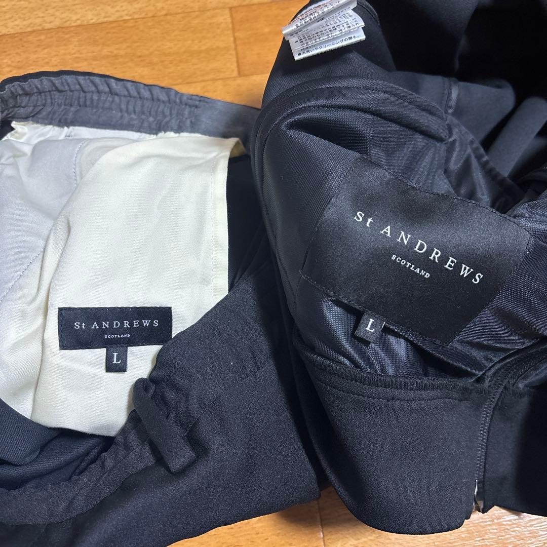 St ANDREWS セントアンドリュース セットアップ ダンボールニット