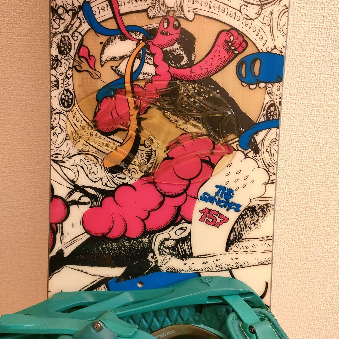 SALOMON サロモン SANCHEZ 157cm スノーボード K2ビン付