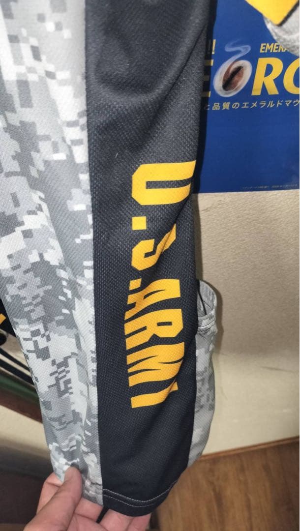 米軍US ARMY サイクルシャツ　バックポケット　ロードバイク