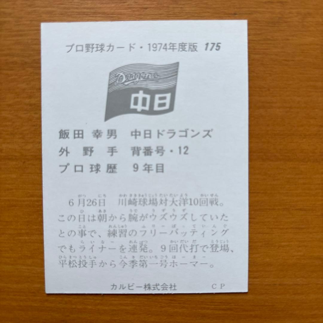 ドラゴンズレアカード6枚セット(稲葉投手、マーチン、飯田、谷沢、松本投手)