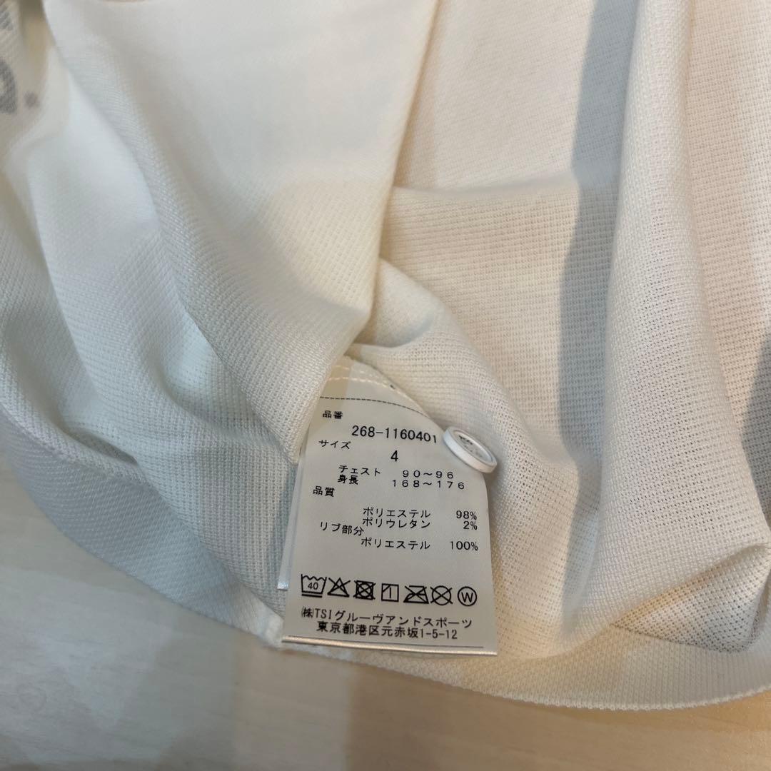 超美品　新作　PGG スーパーストレッチ　ポロシャツ　サイズ4