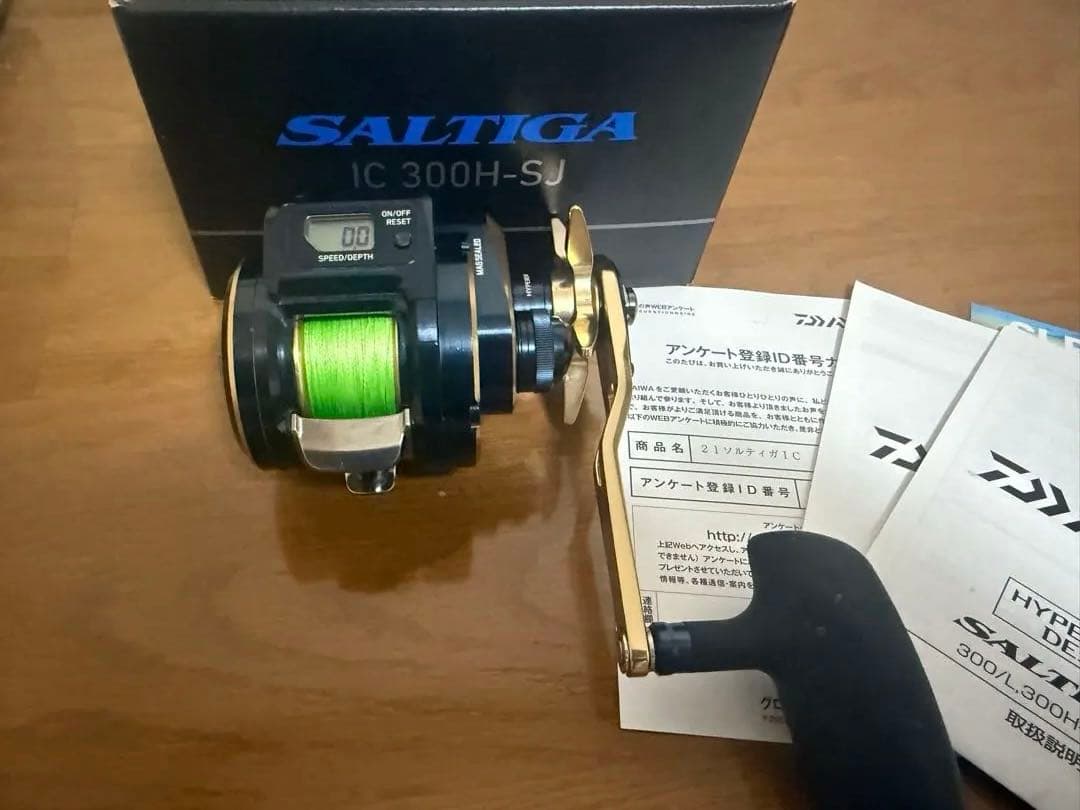 リール DAIWA SALTIGA IC 300H-SJ