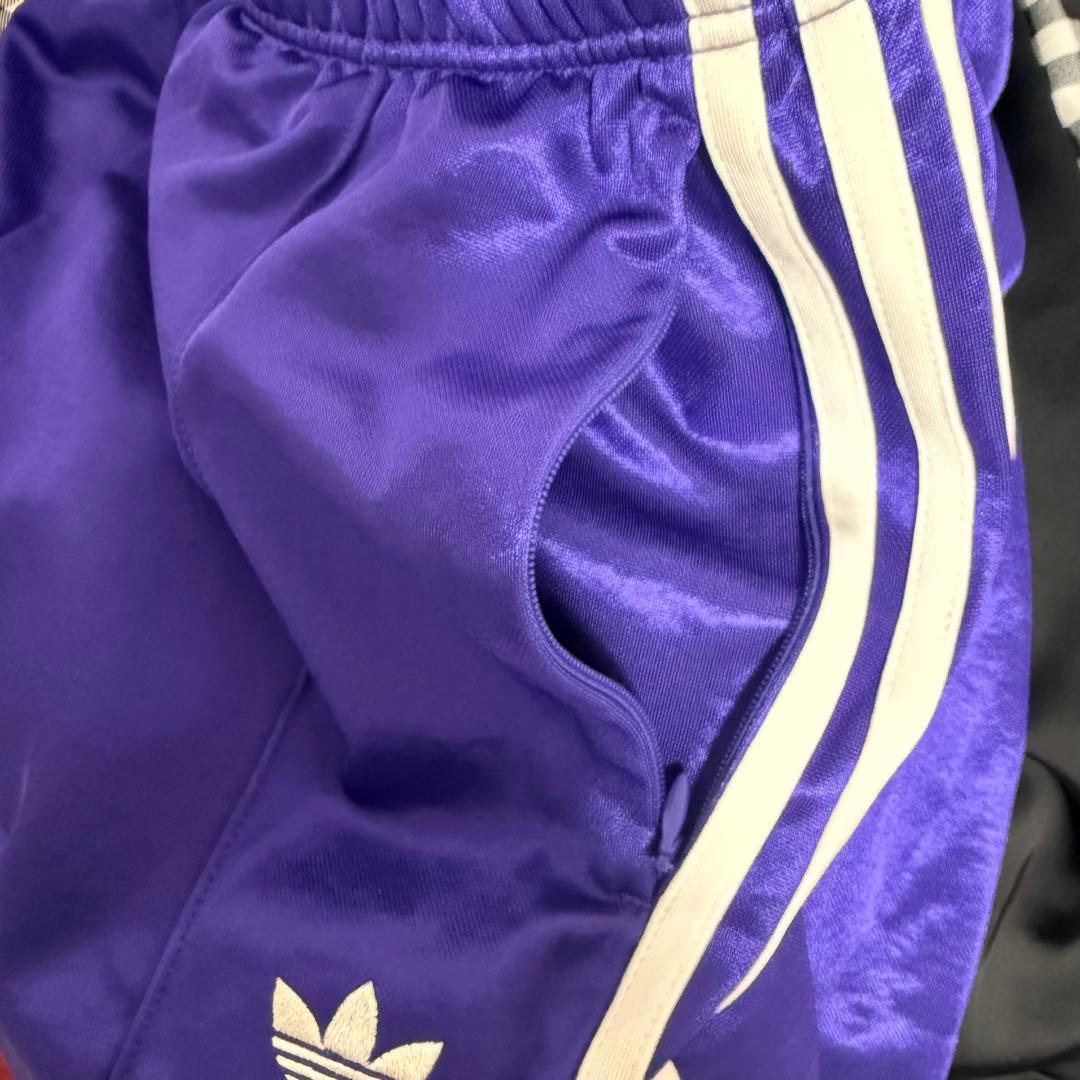 【adidas アディダス オリジナルス トラックパンツ Sサイズ パープル】