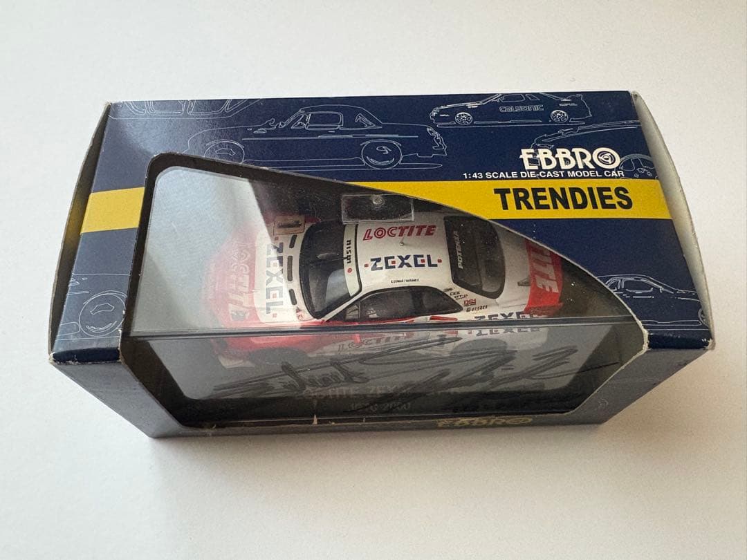 EBBRO GT-R JGTC ロックタイト エリックコマス 影山正美 サイン