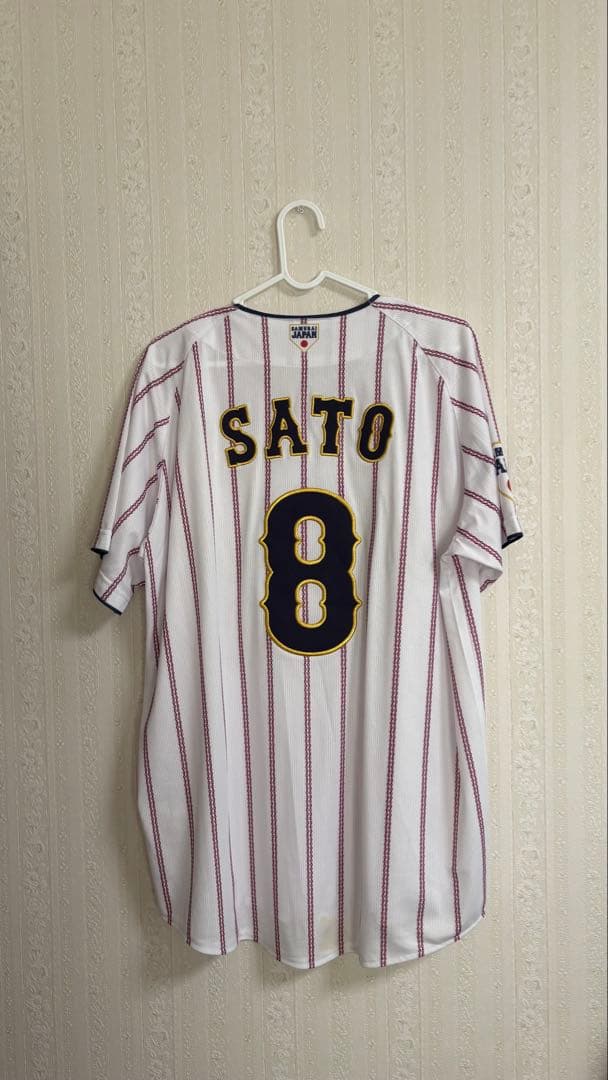 侍ジャパン 佐藤輝明 レプリカユニフォーム L プレミア12 日本代表