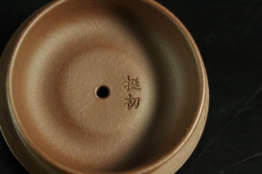 中国美術 煎茶 紫泥 茶器 急須 在印(K-YC690)
