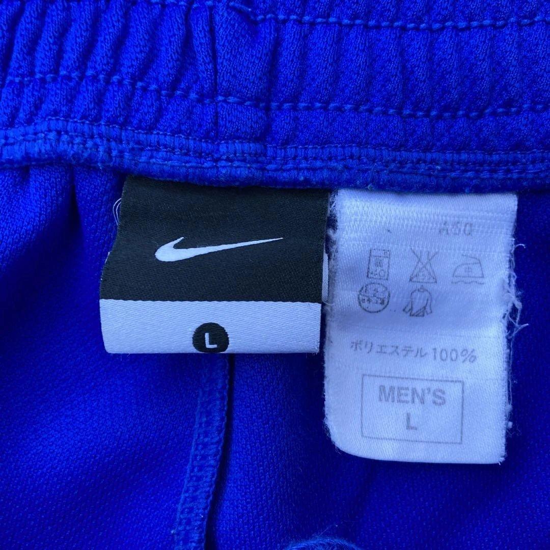 NIKE ジャージ　バスケットパンツ　スナップボタン　ロゴ刺繍　古着