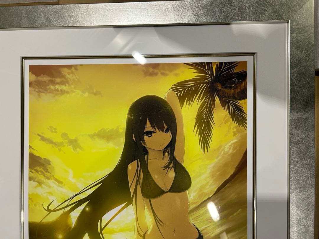 珈琲貴族　版画　GOLD & BLACK DX版　白峰莉花　アールビバン