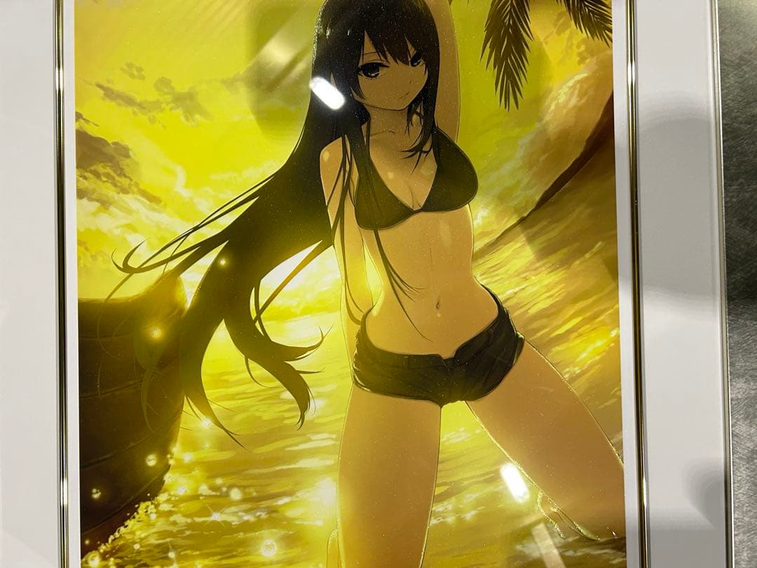 珈琲貴族　版画　GOLD & BLACK DX版　白峰莉花　アールビバン