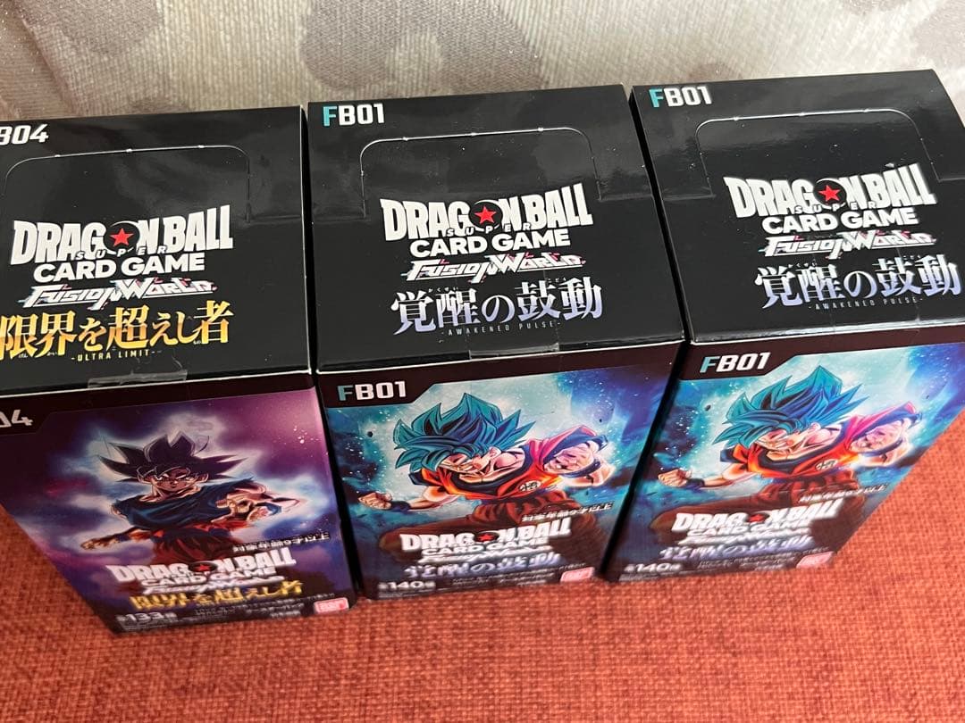 ドラゴンボール 覚醒の鼓動 限界を超えし者 テープ付き 新品未開封