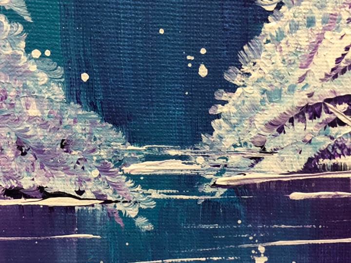 冬の湖