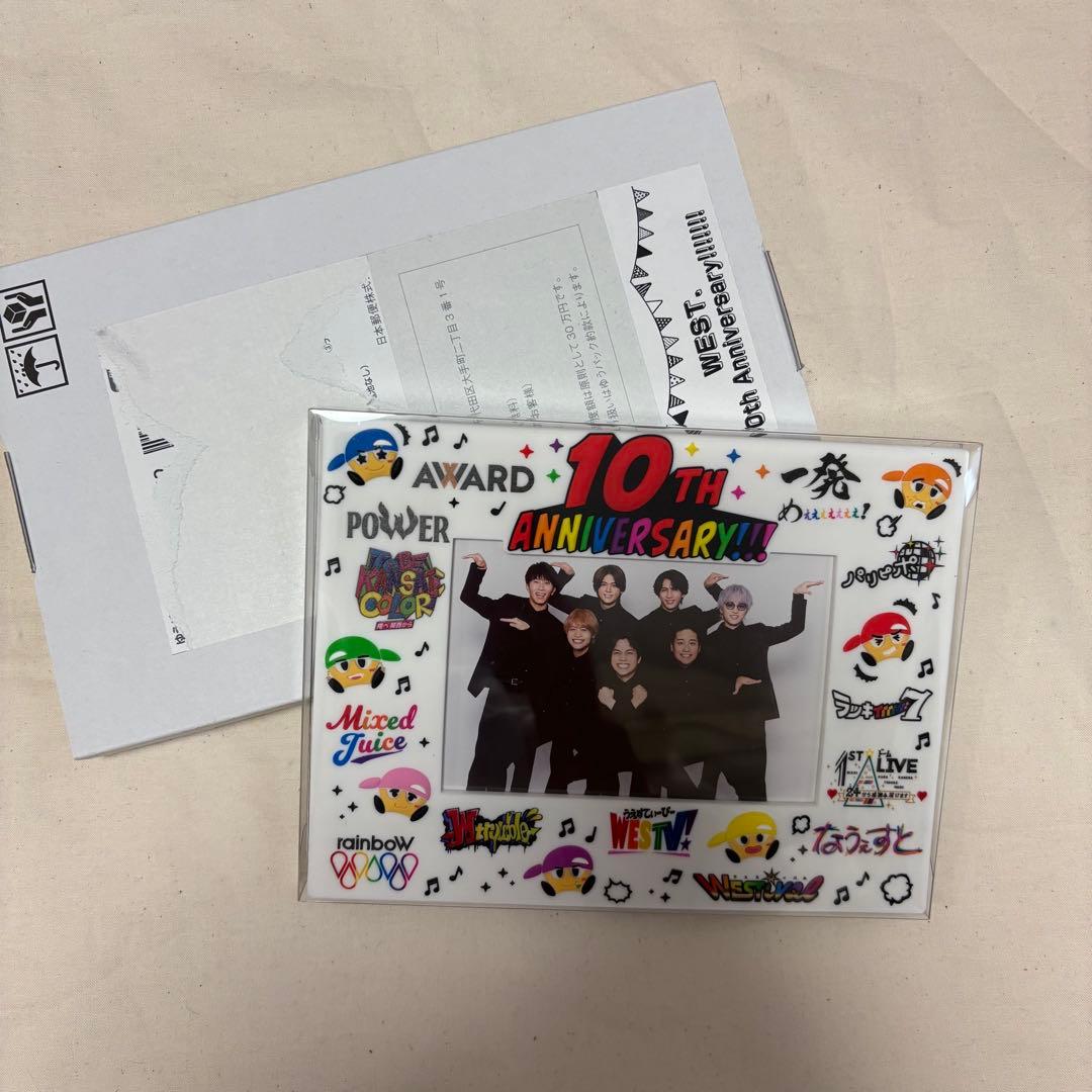 関西七色大男祭り 藤井流星プロデュース パーカー 10周年記念フォトフレーム