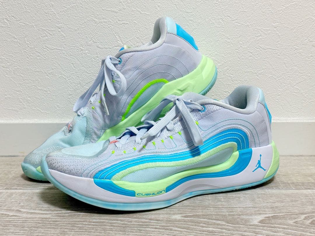 【格安】Luka 4 PF Navigator jordan バッシュ 水色 白