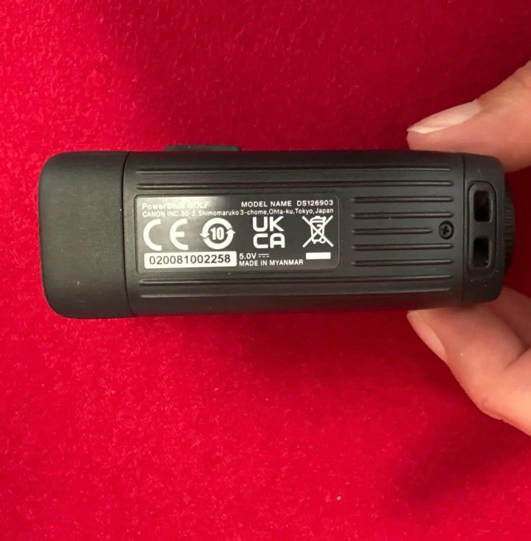 【極美品❗️】キャノン　パワーショットゴルフ　ゴルフ用距離計　※SDカード付き！