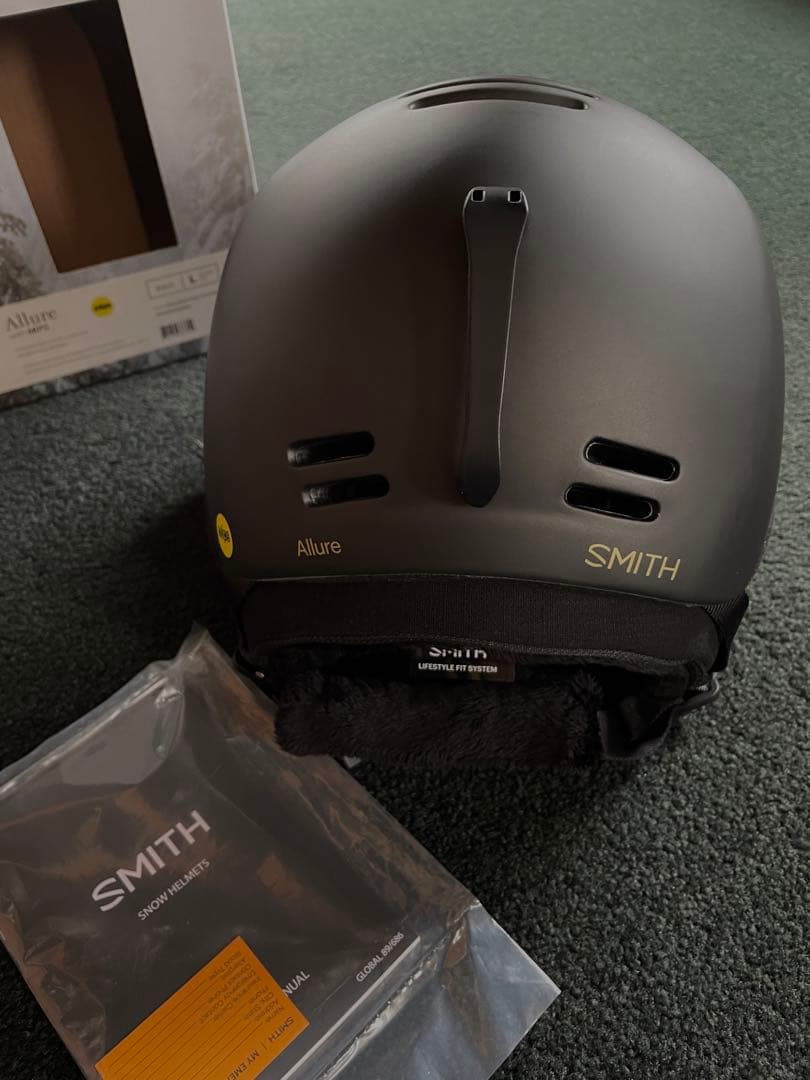 新品未使用　SMITH Allure with MIPS Lサイズ　超軽量