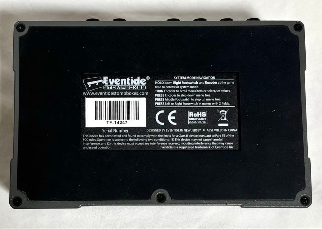 【動作確認済】Eventide エフェクター TIME FACTOR ディレイ