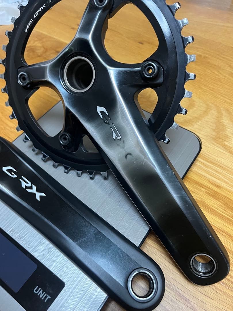 Shimano GRX FC-RX810 クランクセット ブラック