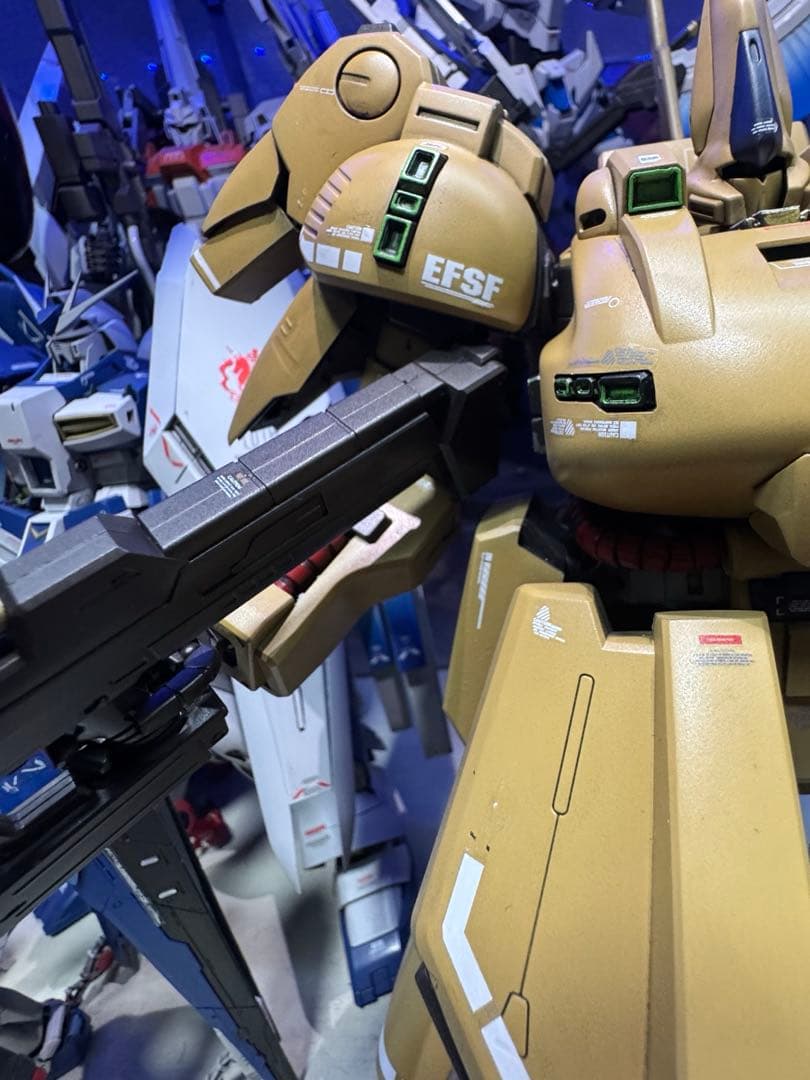 MG ジオ　ジ・Ｏ　塗装完成品　ガンプラ　プラモデル　塗装済み　Zガンダム