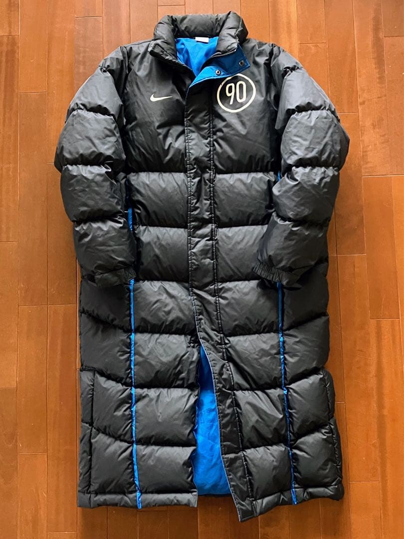 ★NIKE ナイキ TOTAL90 ロングダウンコート ベンチコート M