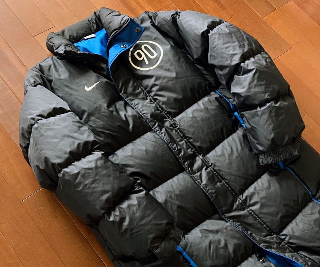 ★NIKE ナイキ TOTAL90 ロングダウンコート ベンチコート M