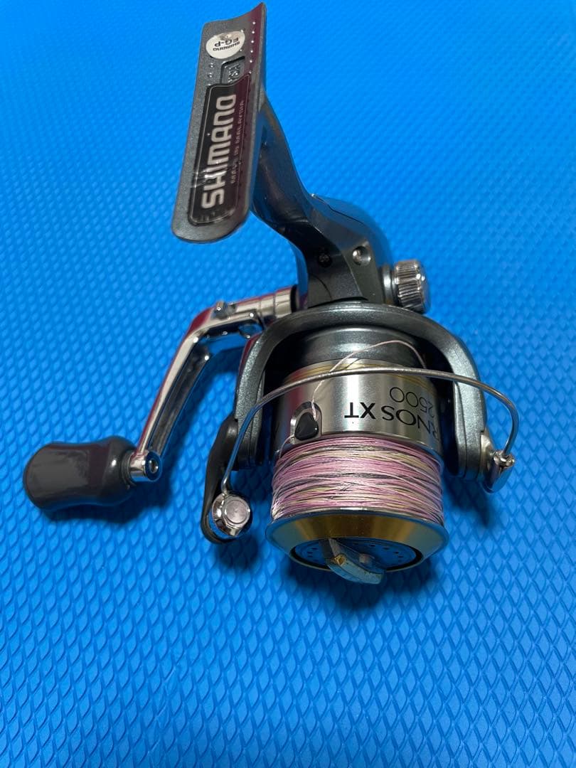 SHIMANO AERNOS XT 2500 スピニングリール ライン付き 中古