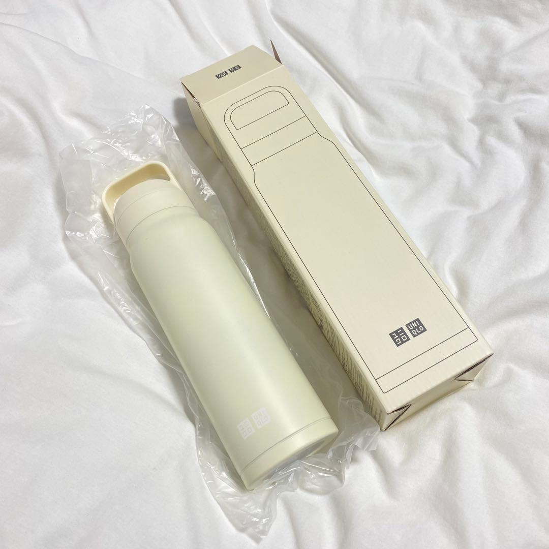 ❣️新品❣️UNIQLO ステンレスボトル ピンク ブルー ホワイト　感謝祭2025