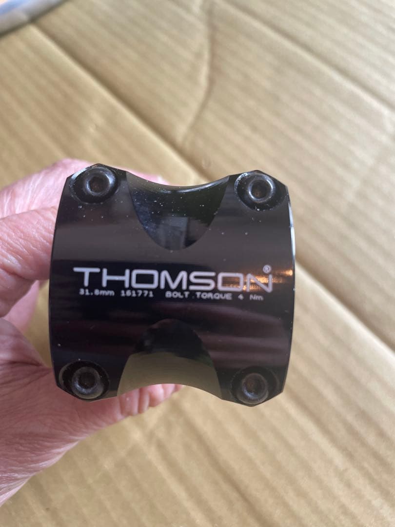 THOMSON Elite X4 ステム 31.8mm ブラック　90mm 0度