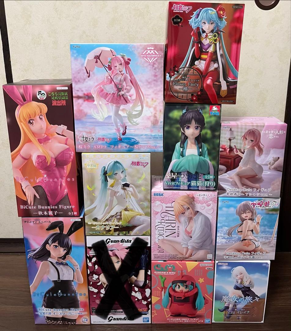 美少女フィギュアセット　全12種