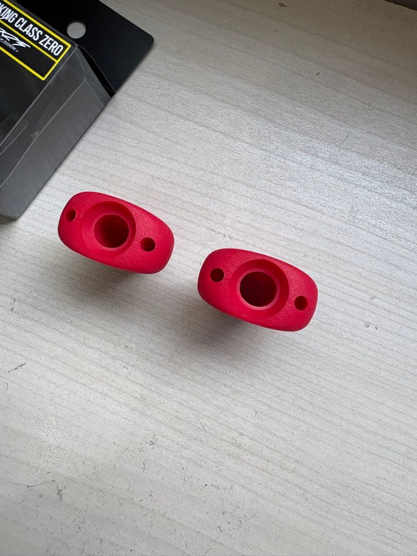 ★☆DRT バリアル フラットノブ　レッド　新品同様