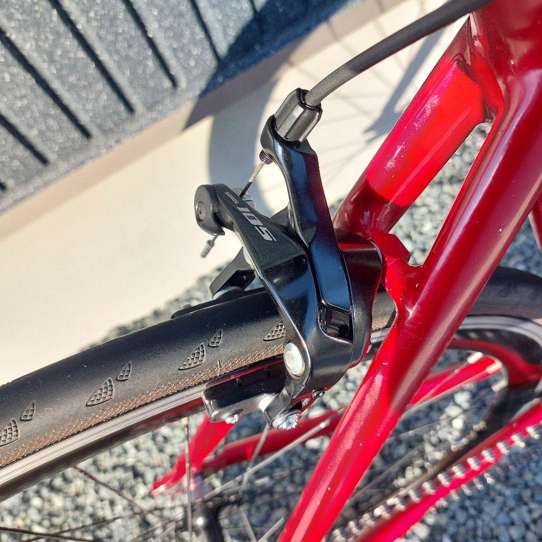 【送料込み】LEADER BIKE 735 フロントホイール抜き 完成車体
