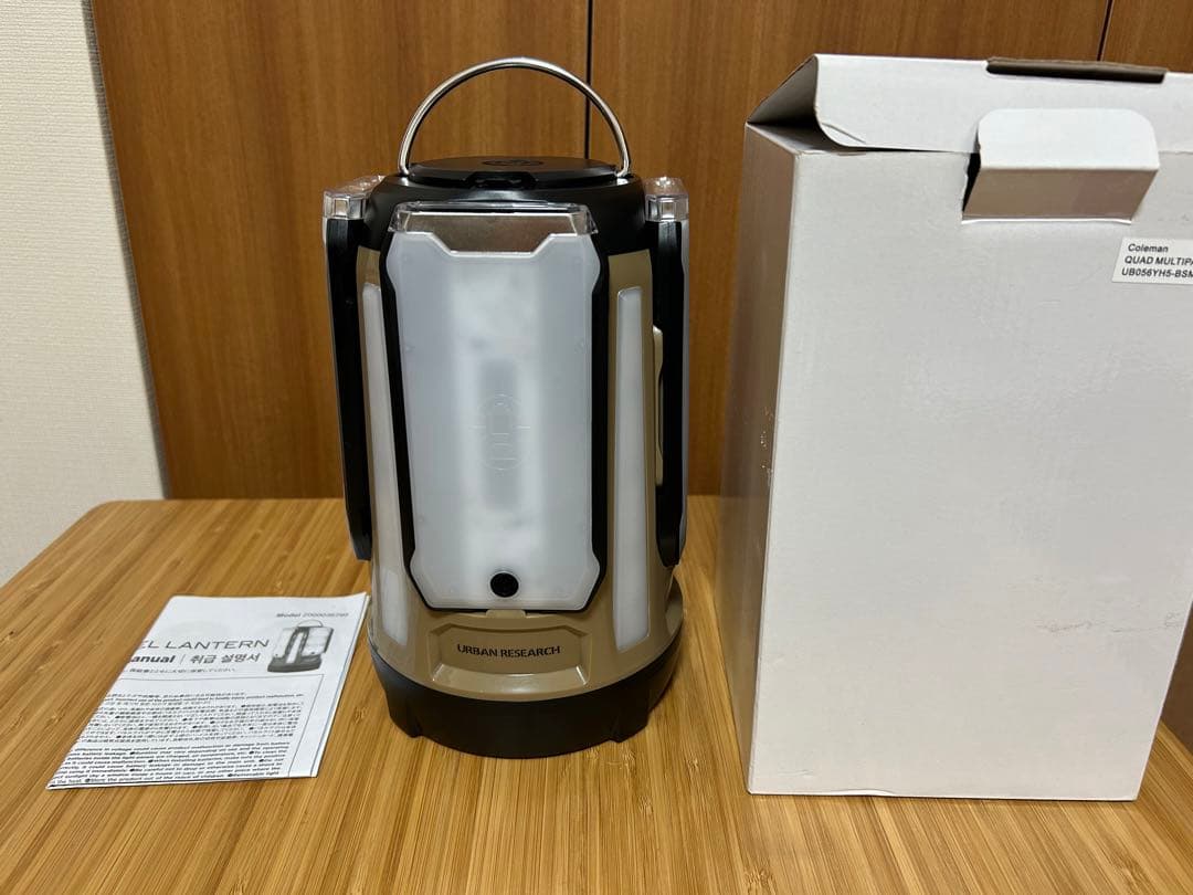 coleman URBAN RESEARCH LEDランタン