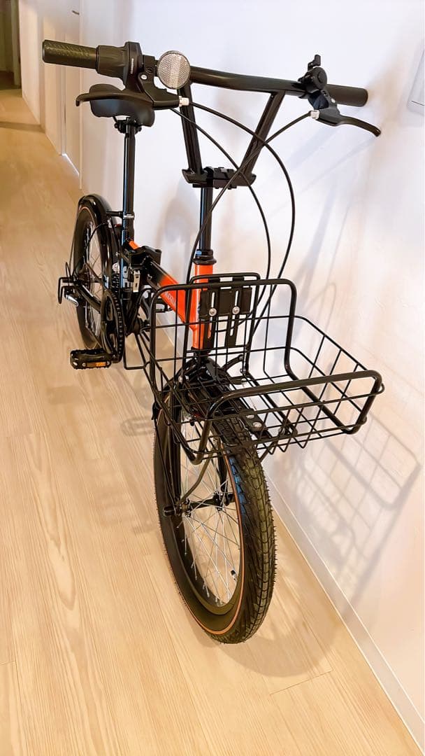 MYPALLAS 折りたたみ自転車 折りたたみ自転車、20インチ、6段変速