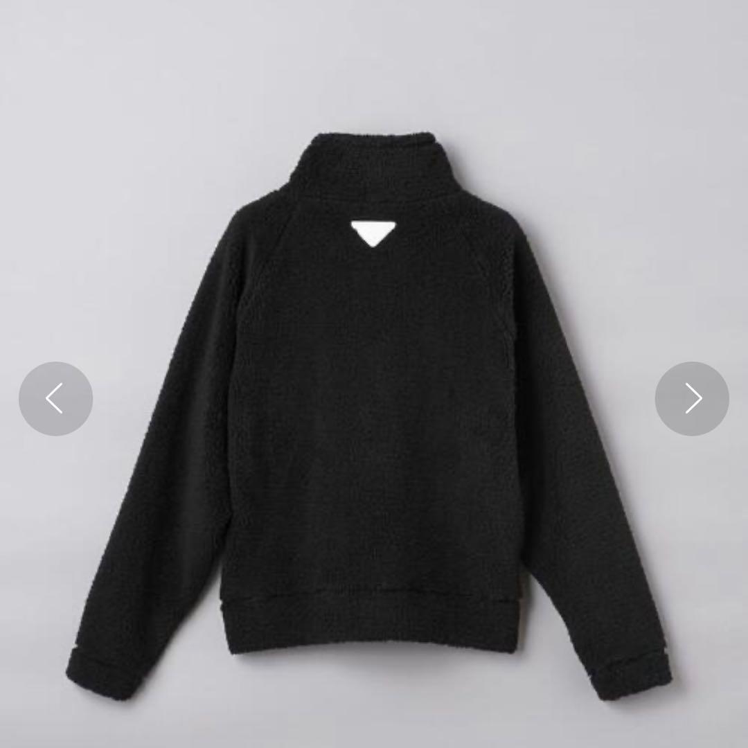 UNITED ARROWS GOLF ボア ハーフジップ プルオーバー