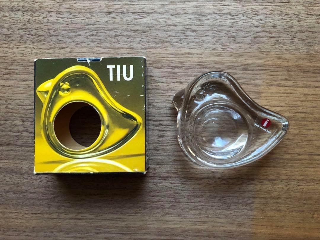 【箱付き vintage】  Tiu 鳥のエッグカップ アアルト