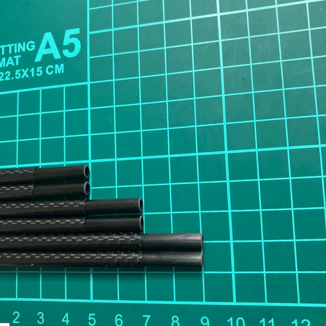 ワカサギ用延長アダプター超軽量カーボン製6本セット