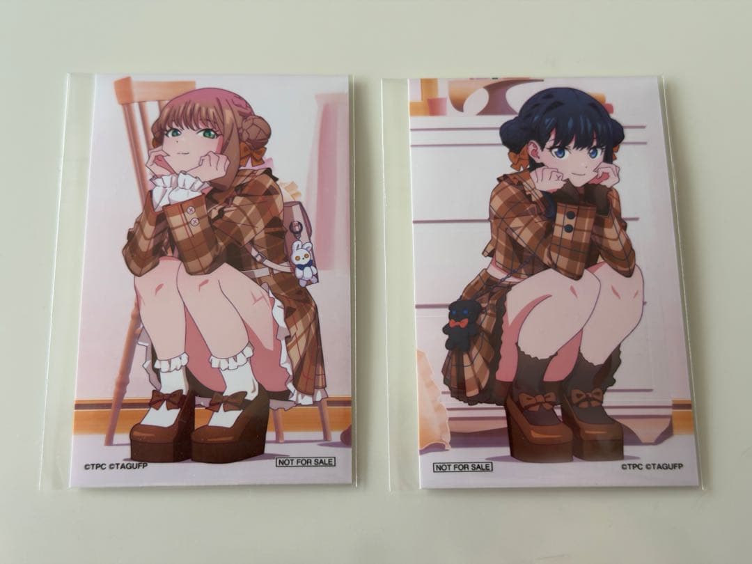 グリッドマンヒロインズSHOP限定　 立花・夢芽グッズセット
