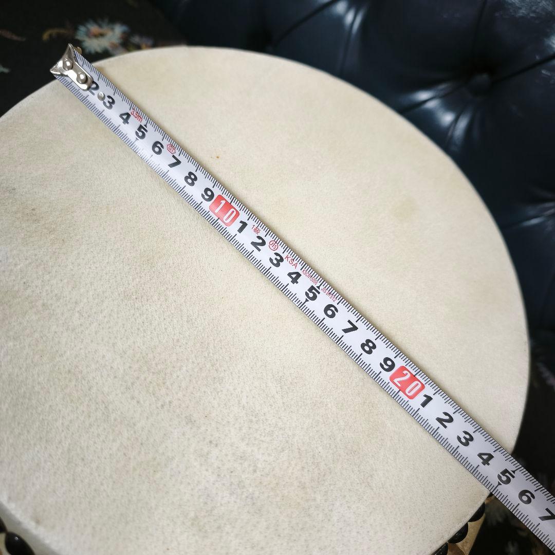 和太鼓 平太鼓 ​玩具太鼓 鼓太鼓 耳付 打面約8寸2分 台座 バチ付