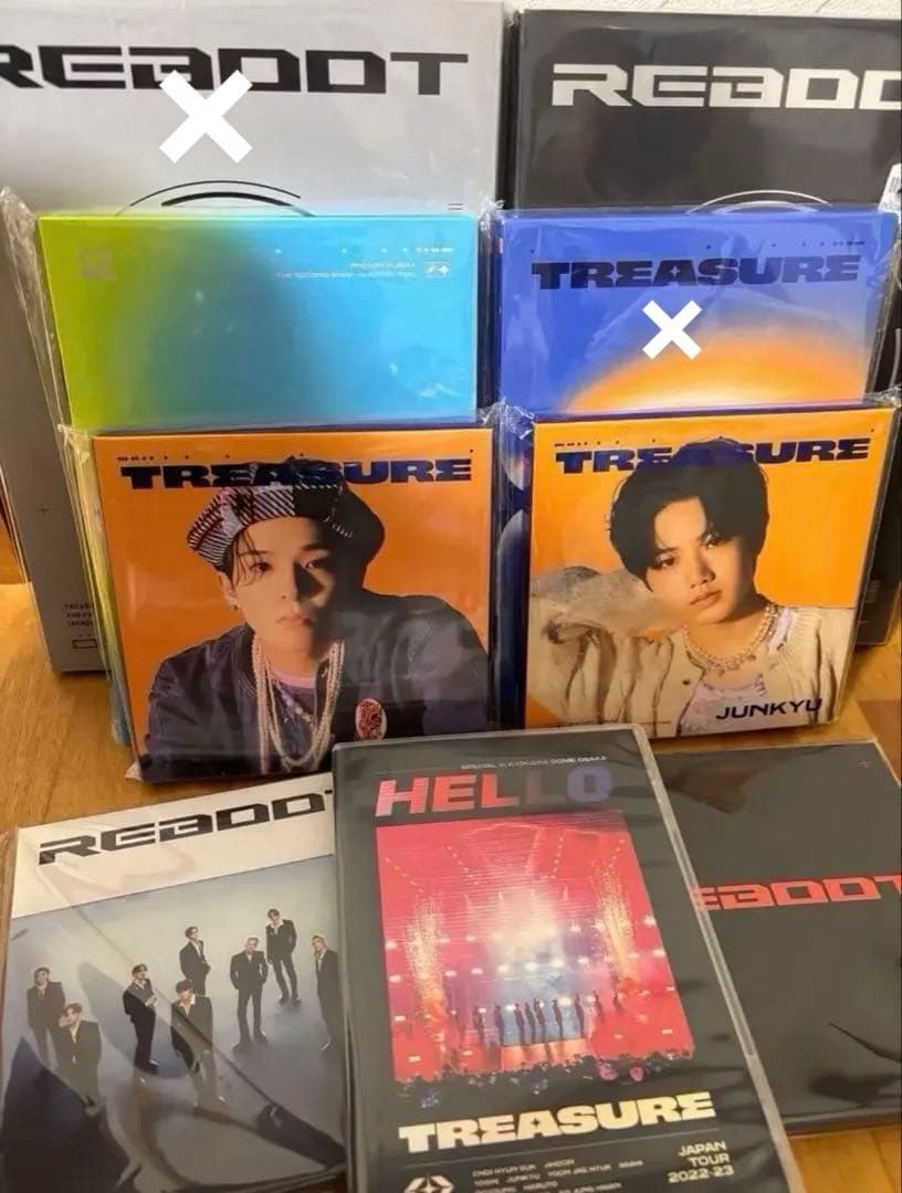 TREASURE アルバムセット・グッズまとめ売り